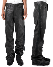 lambskin leather racer pant [made to order]