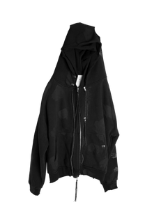 thermal &amp; muck reworked hoodie