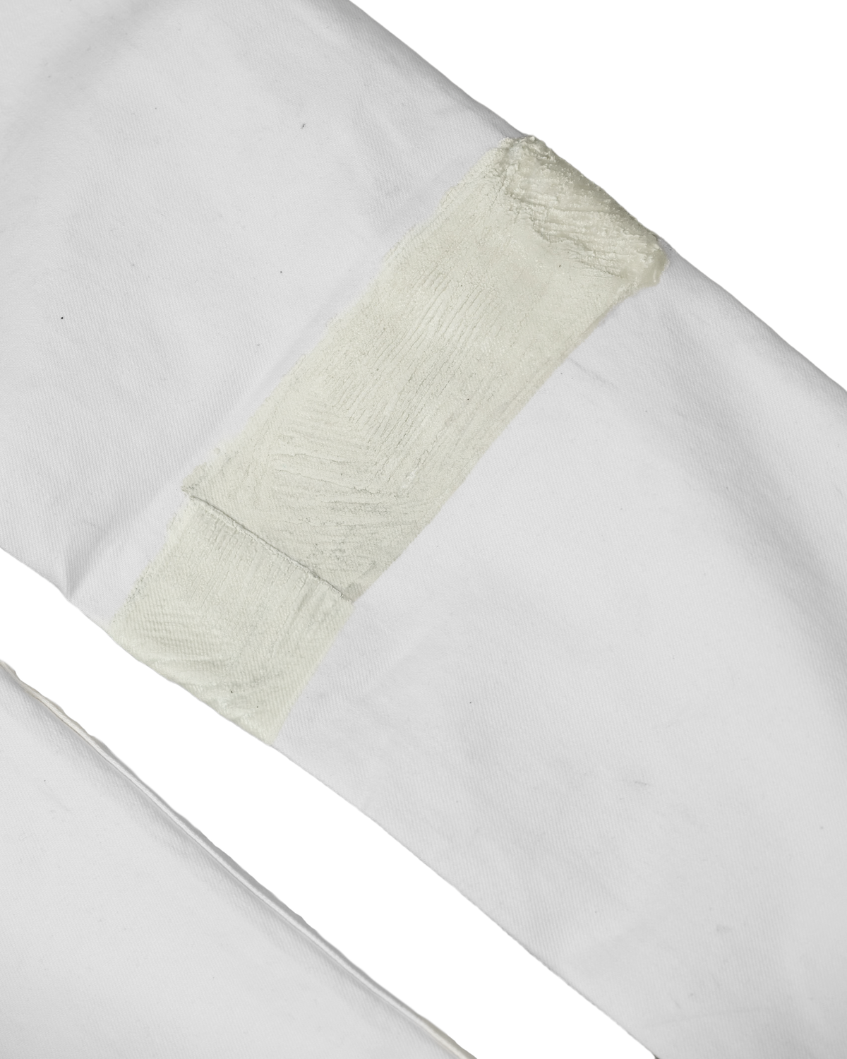 banded denim bleach - slim [made to order]
