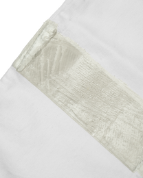banded denim bleach - slim [made to order]
