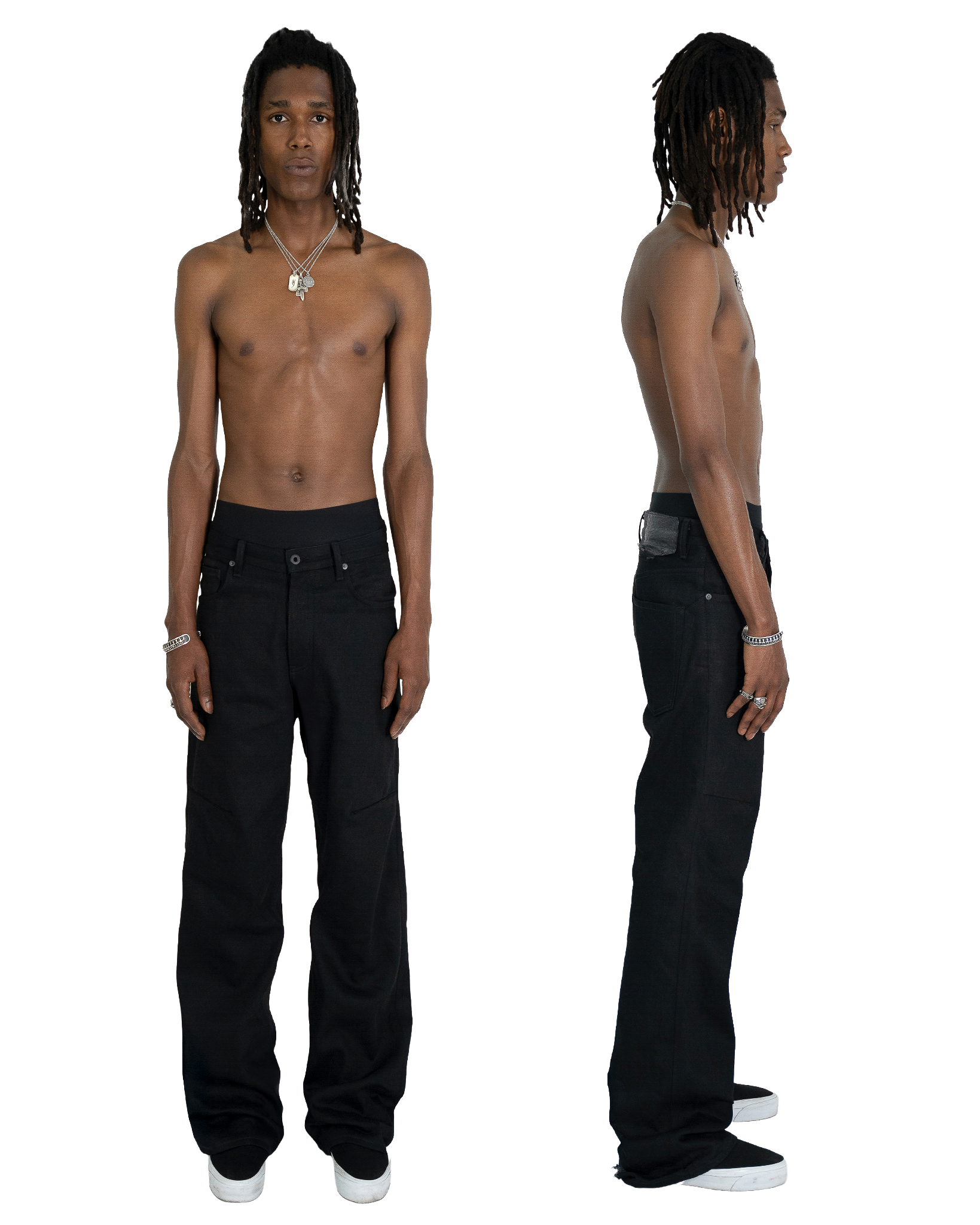 Raw Bootcut "black"