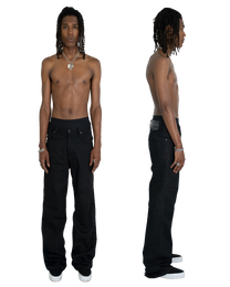 Raw Bootcut "black"