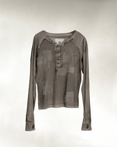 k-two studios　patch henley　T-shirt Patch Henley 