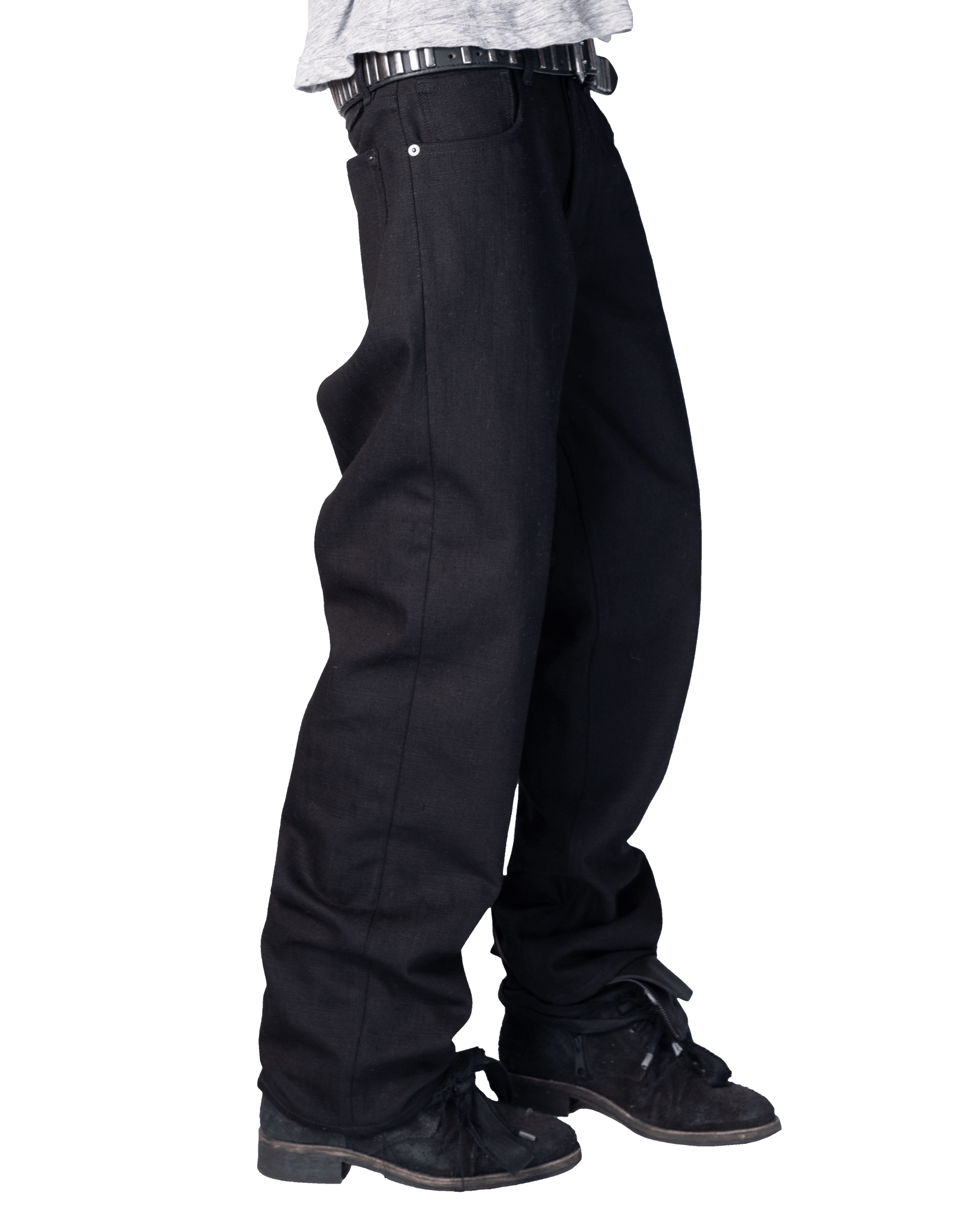 16oz Crosshatch Heavy Denim - Straight Leg