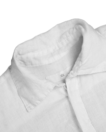 linen button down - beached core white